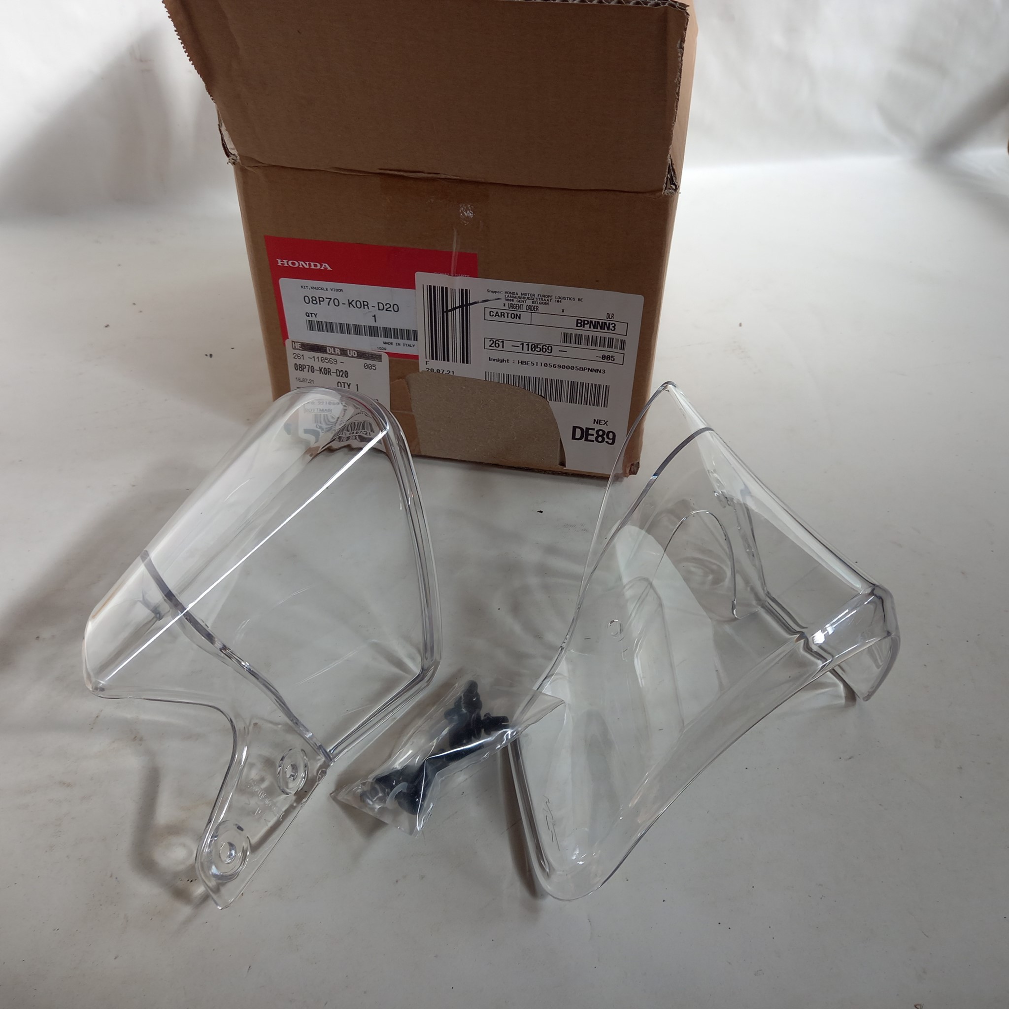 Bild von KIT,KNUCKLE VISOR  SH125 150  08P70-K0R-D20